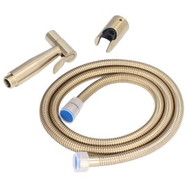 Bathroom Bidet Sprayer, Easy To Install Space Saving Bidet Sprayer For Bathroom Hotel Bathroom A brushed gold