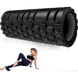 Rodillo de Espuma de Alta Densidad, Masaje de Pies Rodillo, Foam Roller para Corporal, Foam Roller para Relajación Muscular, Columna de Yoga para Yoga