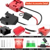 Power Wheel Adapter for Milwaukee 18v Battery m18 Battery Adapter