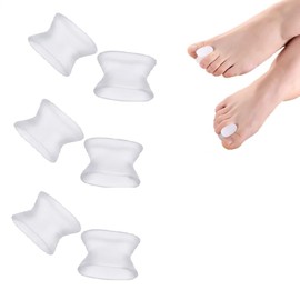 Separadores de Dedos de Gel, 6 Piezas