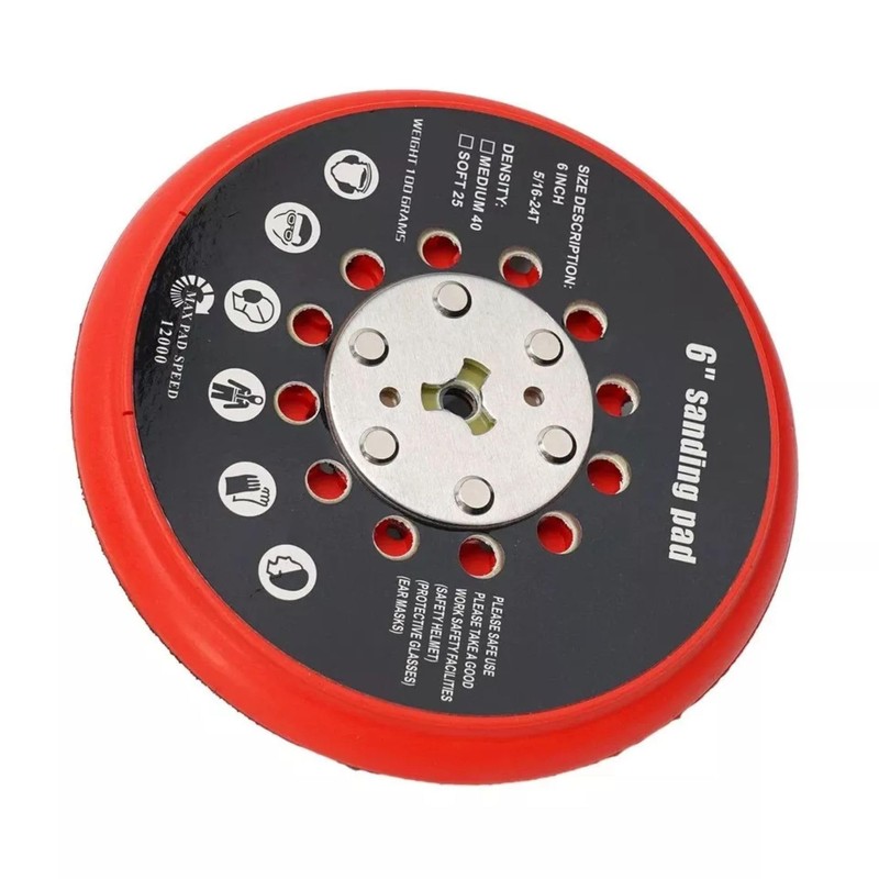 Medium Multihole Backing Pad for Bosch 2608900007 // GET 75-150