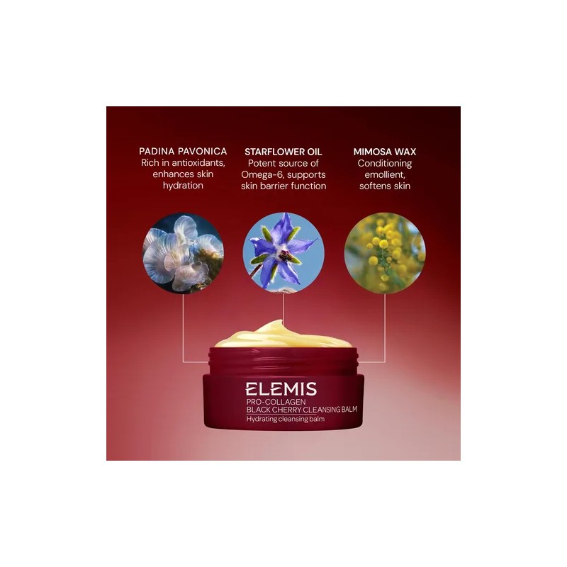 Bálsamo Limpiador Elemis Pro Collagen Black Cherry 100