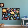 45pcs Outer Space Felt Story Board 3.5in Storytelling Educational DIY