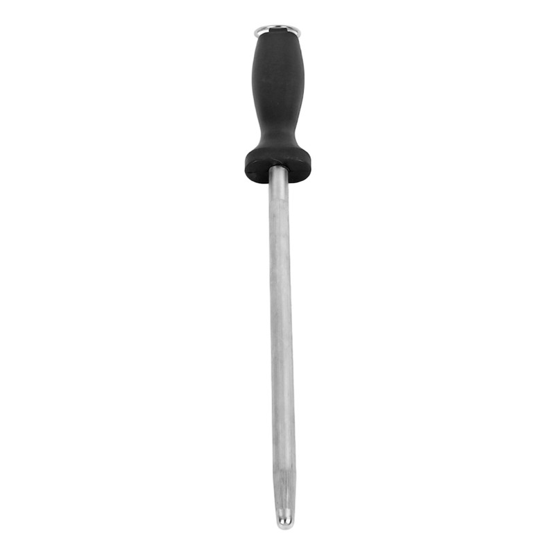 Knife Sharpening Steel Fine Groove Sharpener Rod Round 8in for
