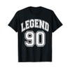 Legend 90 Number Varsity Team - 90th Birthday & 90