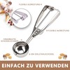 Ice Cream Scoop, Stainless Steel Ice Cream Scoop Large-Medium-Small Size