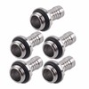Annadue 6 PCS PC Water Cooling Fitting, Two Touch G1/4