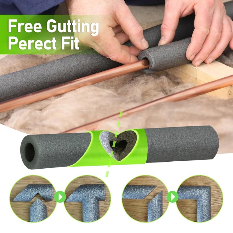 WEZCHUGHAOL 41/46/53mm Foam Pipe Cutter Tool, Pipe Insulation Cutting Tool