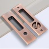 Hoconnie Handle for Door Lock Door Handle Sets Pocket Door
