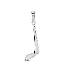 SILVEGO Men's 925 Sterling Silver Hockey Stick Pendant, Sterling Silver