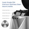 COMFEE' Stainless Steel Electric Kettle, 1.7 Liter Tea Kettle Electric