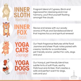 Gonesh Zen Yoga Animals 4-Pack Incense