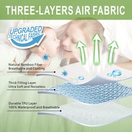 Queen Waterproof Mattress Cover Pad Protector