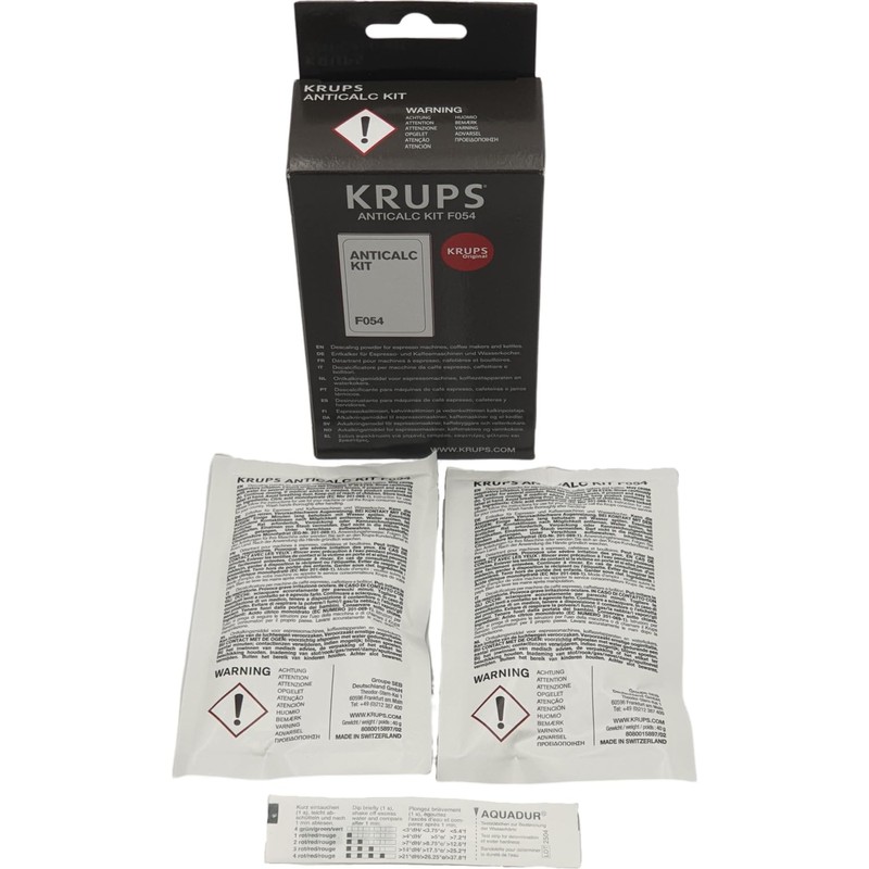 NaschLager Descaler F054 Set of 2 Compatible with Krups Fully