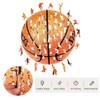 203 Pieces Irregular Basketball Shape Puzzle Wooden Toys Wooden Jigsaw