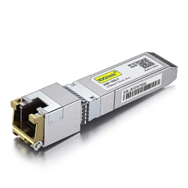 1.25/2.5/5/10GBase-T SFP+ to RJ-45 Transceiver, 10Gbe Copper SFP+ to Ethernet Module for Cisco SFP-10G-T-S, Ubiquiti UniFi UF-RJ45-10G, TL-SM5310-T and More, RJ-45 SFP+ CAT.6a, up to 30m