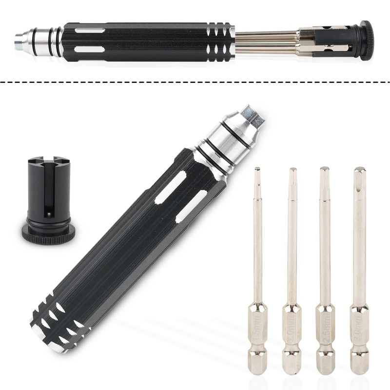 Rchobbytop RC Tool Kit 4 In 1 Hex Screwdriver Kit