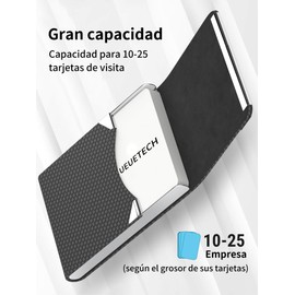 Portatarjetas De Visita, Tarjetero De Bolsillo De Cuero De Pu Para Hombre o Mujer, Portatarjetas Con Cierre Magnético