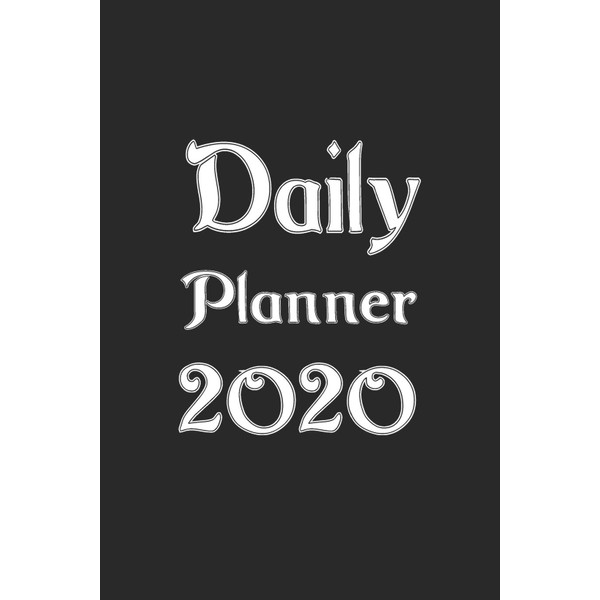 Daily Planner 2020 ,Daily, Weekly, with double page monthly calendar