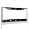Fastasticdeals Metal Insert License Plate Frame Pembroke Welsh Corgi Dog
