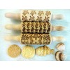 Holiday Rolling Pin Set of 3 Children's Rolling Pins for