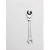 FLZOSPER 13mm Metric Fix Tubing Wrench，Flex-Head Gear Wrench, Ratcheting Fix