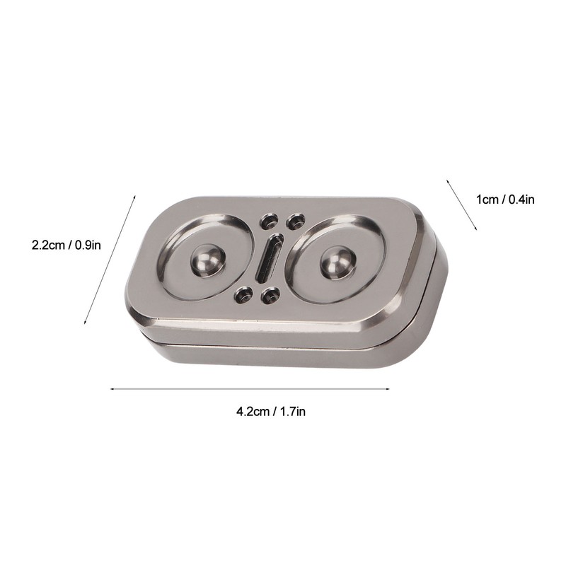 Owl Shaped Slider Toy Men Women Office Metal Anxiety Stress