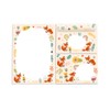 Letter Pad with Envelope for Kids Fox Animals Stationery Set
