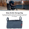 Baby Stroller Storage Bag Large Capacity Multi Compartments Baby Stroller
