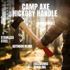 SZCO Watchfire 16" Camp Axe, Hickory Handle