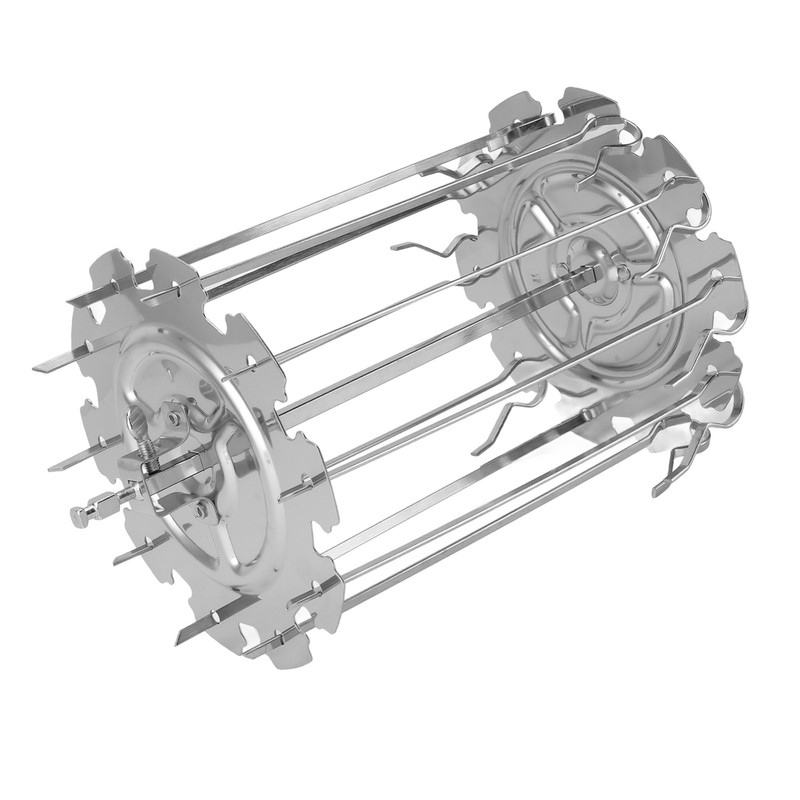 Rotisserie Skewer Set Stainless Steel Rotisserie Kabob Rods Grill for