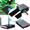 4個アルミニウム脱熱器, 導熱接着シート付き熱暴走対策 冷却ラジエーターフィンCPU ICチップ 回路基板に適用