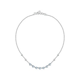 Morellato SAVY14 Women's Necklaces Steel Brass Cubic Zirconia Crystals Colours, Alloy Steel, Crystal