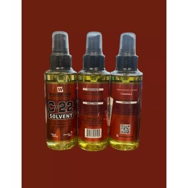 WALKER TAPE C-22 SOLVENT ADHESIVE REMOVER FAST ACTING ( 3 Packs )  4 OZ Each