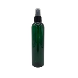 Natural Farms 8 oz Green Cosmo Plastic Spray Bottles -8 Pack Empty Spray Bottle Refillable - BPA Free - Essential Oils - Aromatherapy | Fine Mist Sprayers with Dust Caps - Made in the USA