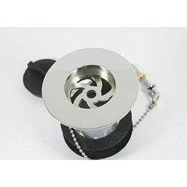 1 ½” Belfast Sink Waste Slotted Chrome Barco