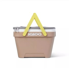 Igloo 25 qt. Picnic Basket Cooler, Tan