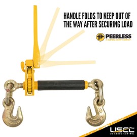 Peerless QuikBinder Plus Ratchet Loadbinder - 3/8"-1/2" US Cargo Control