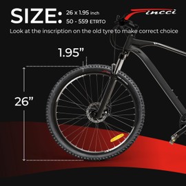 Fincci MTB Mountain Bike Bicycle Tyres 54-559 Tyres 26 x 1.95