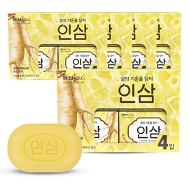 Dongsan C&G Ginseng Face & Hand Soap 90g (4-Pack) 5 Pieces