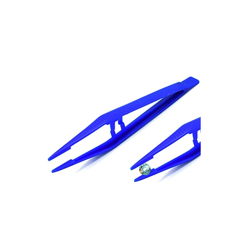 AAProTools Blue Plastic Bead Ball Holding Tweezers Ball Holder Piercing