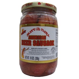 Matt & Dana American Beer Sausage 10 oz and (made with chicken and beef) Farm Fresh Food Suppliers, Inc