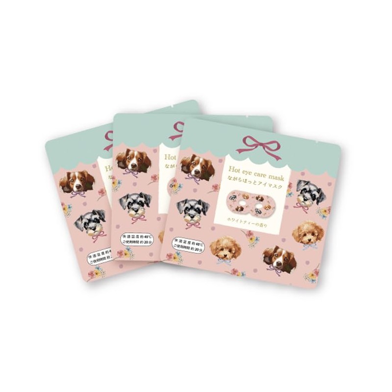 Honyarado 111 RLK38818 Warm Eye Mask, White Tea, 3P