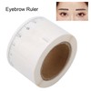 50pcs/roll Microblading Eyebrow Ruler Disposable Eyebrow Tattoo Shaping Ruler Tool5#