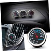 CHILDWEET 2pcs Steel Core Pointer Car Thermometer Indoor Outdoor Temperature