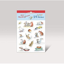 Die Muskeltiere - 14 Sticker