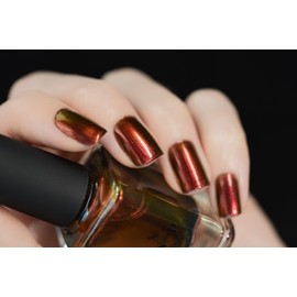 ILNP Greatness - Red, Orange, Copper, Gold, Chartreuse Ultra Chrome Nail Polish