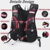 Hydration Backpack 5L (Black + 2L Bag, 5L)