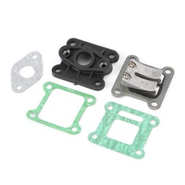 50 cc Pocket Bike Carburettor, Carburettor Diaphragm Valve Distributor Kit, Carburettor Repair Kit, Replacement Parts, Reed Valve, Carb Inlet Manifold Seals for M Pocket Bike, Mini ATV/Dirt Bike