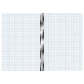 DOHE - Notebook Squared - Folio Size (21.5 x 31 cm), Spiral Bound, 80 Sheets of 90 g/m², Squared 4 mm, Hardback Cover, WWF Love Our Planet, School Supplies